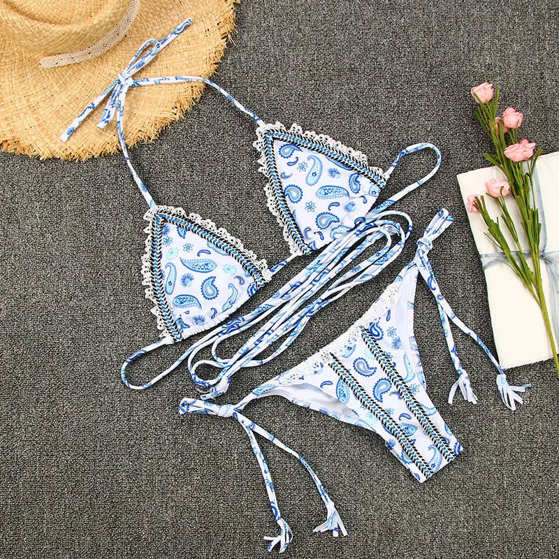 2 Piece Bohemia Style Bikini Swimsuit Set
