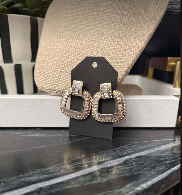 Gold Chunky Earrings