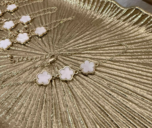 Flower Gold Anklet
