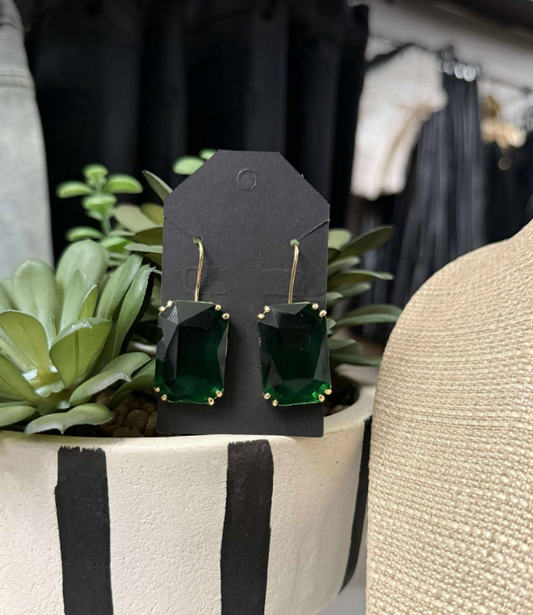 Emerald Earrings