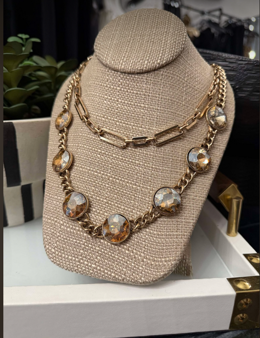 Gold Pendant Necklace