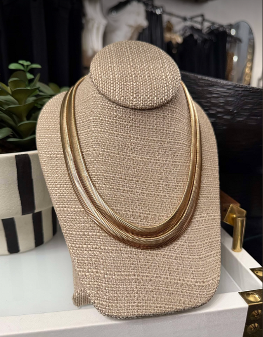 Thick Chain Gold Necklace