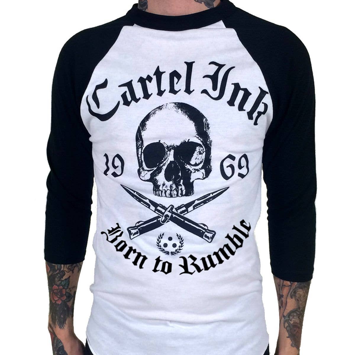 Cartel Ink Born To Rumble T- Shirt