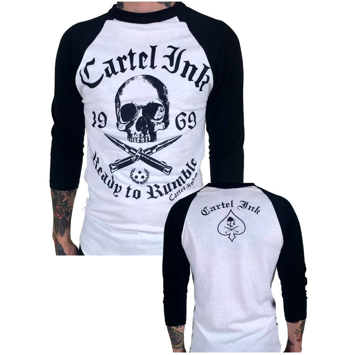 Cartel Ink Born To Rumble T- Shirt