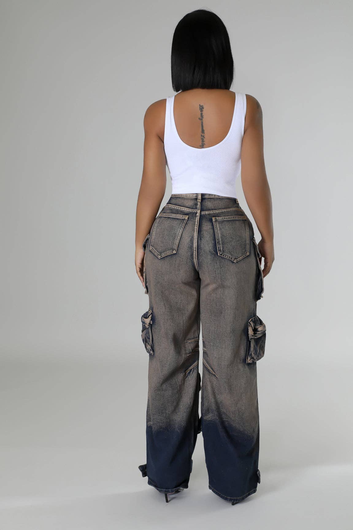 RIBBED WIRE BUSTIER TANK