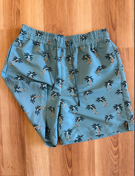 Palm Tree Swim Trunks
