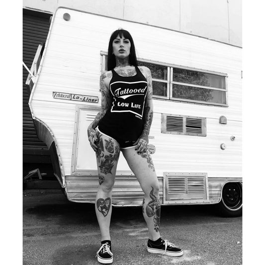 Tattooed Low Life Women's Racer Back Tank